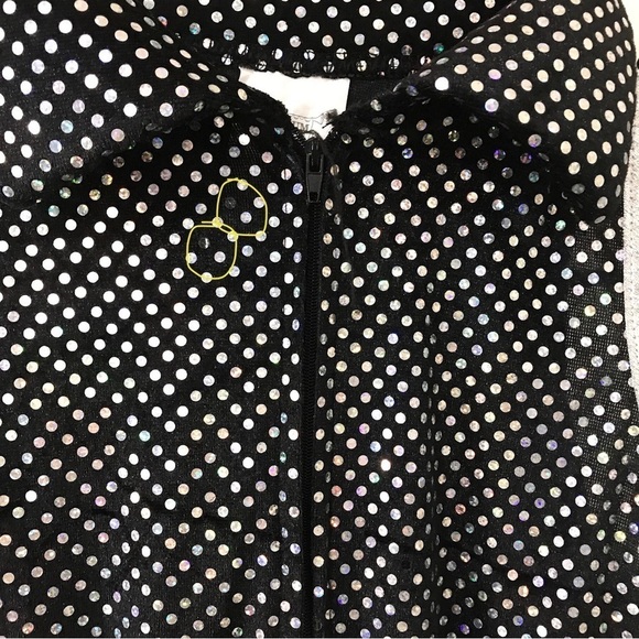 Forum costume womens sequin dance flare pant bodysuit size Small - Picture 4 of 12